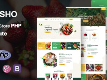 Fesho - Organic Store PHP Template