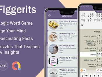 Figgerits - Cross Logic Word Puzzle Game for Android with Admin Panel