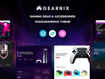 Gearnix - Gaming Gear & Accessories Tailwind CSS WooCommerce Theme