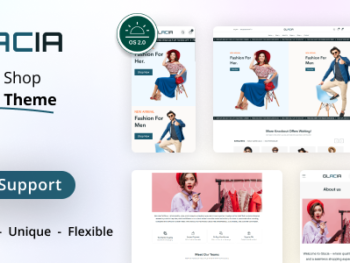 Glacia - Fashion Shopify Theme