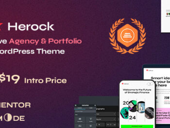 Herock - Agency & Portfolio WordPress Theme