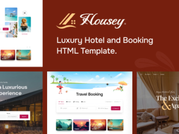 Housey - Resort & Hotel WordPress Theme