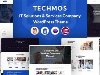 IT Solutions & Services Company WordPress Theme