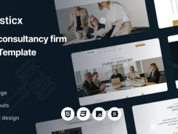 Justicx - Law & Consultancy Firm HTML Template