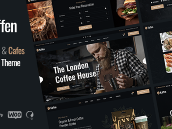 Kaffen v1.2.4 - Coffee Shop WordPress Theme