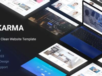 Karma - Responsive Clean Website Template