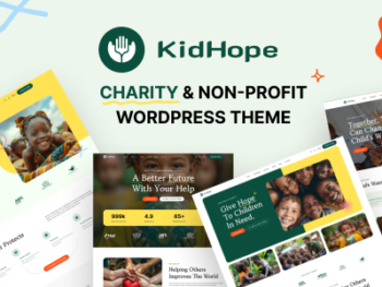 KidHope - Charity & Non-Profit WordPress Theme