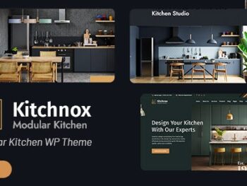 Kitchnox - Kitchen Interior Design WordPress Theme