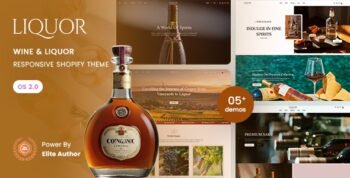 Liquor - Wine & Liquor Responsive Shopify 2.0 Theme