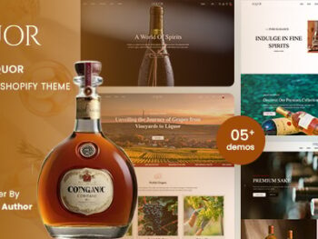 Liquor - Wine & Liquor Responsive Shopify 2.0 Theme