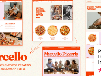 Marcello - Pizza Restaurant Theme