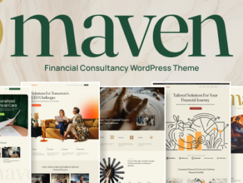 Maven - Financial Consulting WordPress Theme