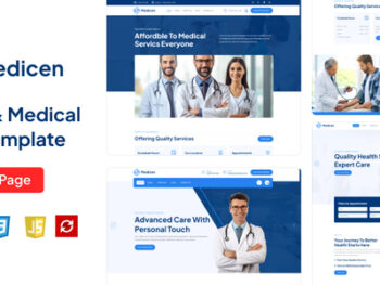 Medicen - Health & Medical HTML Theme