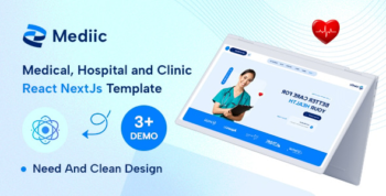 Mediic – Medical, Hospital and Clinic React JS Template