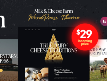 Milatte - Milk & Dairy Farm WordPress Theme