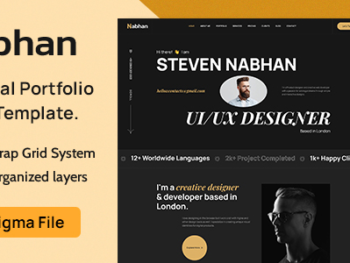 Nabhan - Personal Portfolio HTML Template