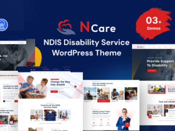 Ncare - NDIS Disability Service WordPress Theme