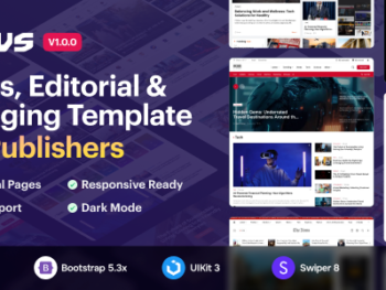 News5 - News & Magazine HTML5 Template