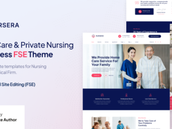 Nursera – Home Care & Private Nursing FSE WordPress Theme