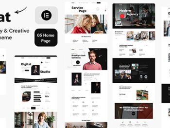 Onnat – Digital Agency & Creative WordPress Theme