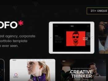 Pofo - Creative Agency, Corporate and Portfolio Multi-purpose Template