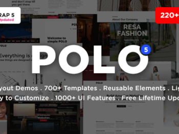 Polo - Responsive Multi-Purpose HTML5 Template