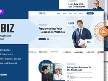 Probiz - Business Consulting HTML Template