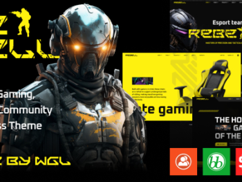 Rebell - eSports & Gaming Forum WordPress Theme