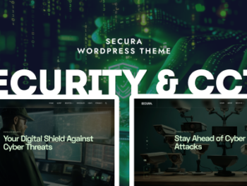 Secura - CCTV & Security WordPress Theme