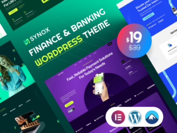 Synox - Finance & Banking WordPress Theme