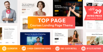 Top Page — Coaching Online Course Landing Page WordPress