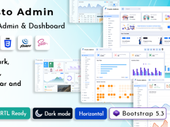 Tresto - Bootstrap Admin Dashboard Template