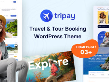 Tripay - Travel & Tour Booking WordPress Theme