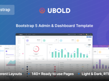 Ubold - Admin & Dashboard Template