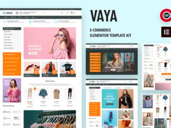 Vaya - E-commerce Elementor Template Kit