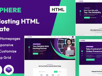 WebSphere | Web Hosting HTML Template