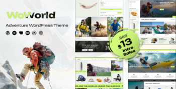 Woworld - Hiking & Adventure WordPress Theme