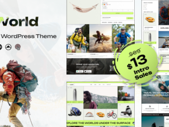 Woworld - Hiking & Adventure WordPress Theme