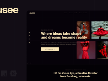 Zusee - Personal Portfolio WordPress Theme