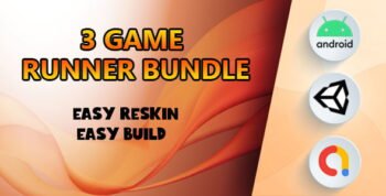 3 Game Runner Bundle - (Unity - Admob)