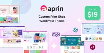 Aprin – Custom Print Shop WordPress Theme