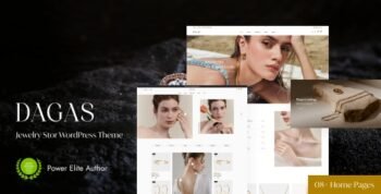 Dagas – Jewelry Store WordPress Theme