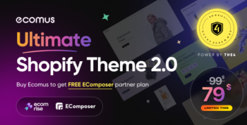 Ecomus - Ultimate Shopify OS 2.0 Theme Free Download