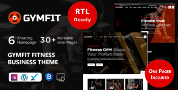 GymFit - Fitness HTML Template & RTL Ready