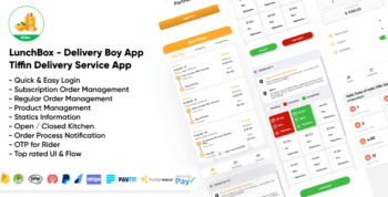 LunchBox – Delivery Boy App