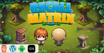 Recall Matrix - HTML5 Construct3 Game