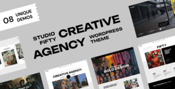 StudioFifty - Creative Agency and Portfolio WordPress Theme