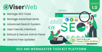 ViserWeb - SEO And Webmaster Toolkit Platform