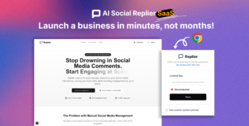 AI Social Replier SaaS - GPT Response Generator