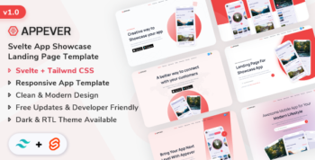 Appever - Svelte App Showcase Template